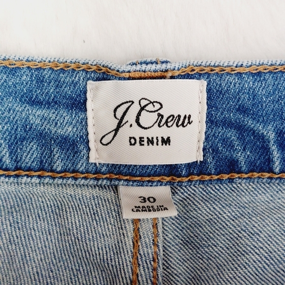 J. Crew Blue Light Wash Cotton Casual Skinny Five Pockets Jeans P4724 - Picture 7 of 10